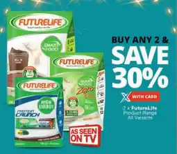 Checkers FutureLife Product Range All Variants offer