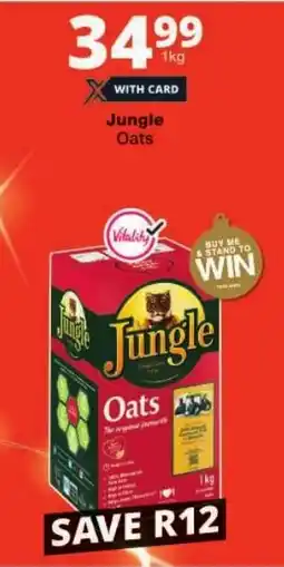 Checkers Jungle Oats offer