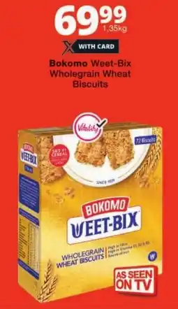 Checkers Bokomo Weet-Bix Wholegrain Wheat Biscuits offer