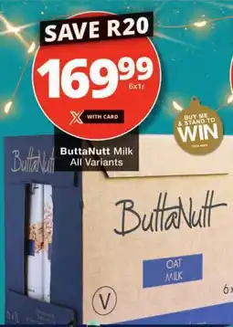 Checkers ButtaNutt Milk All Variants offer