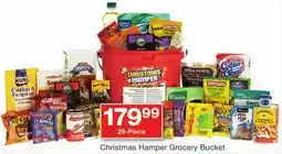 Checkers Christmas Hamper Grocery Bucket offer