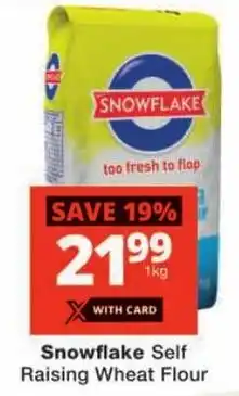 Checkers Snowflake Self Raising Wheat Flour offer