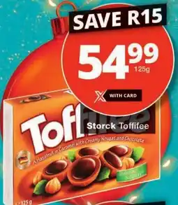 Checkers Storck Toffifee offer