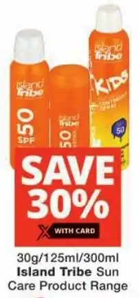 Checkers Island Tribe Sun Care Product Range offer