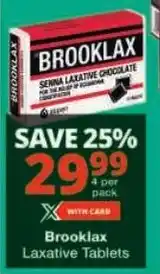 Checkers Brooklax Laxative Tablets offer