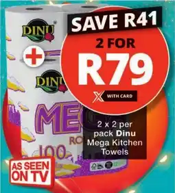 Checkers Dinu Mega Kitchen Towels offer