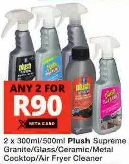 Checkers Plush Supreme Granite/ Glass/ Ceramic/ Metal Cooktop/ Air Fryer Cleaner offer