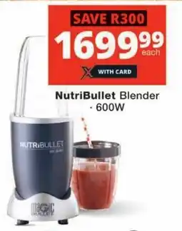 Checkers NutriBullet Blender offer