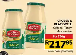 Jumbo Crosse & Blackwell Original Tangy Mayonnaise offer