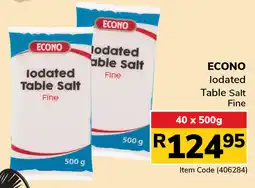 Jumbo ECONO Iodated Table Salt Fine offer