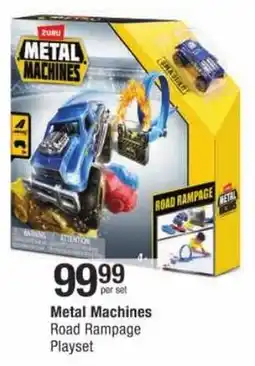 Checkers Metal Machines Road Rampage Playset offer