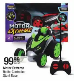 Checkers Motor Extreme Radio-Controlled Stunt Racer offer