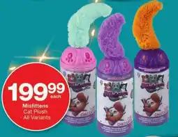 Checkers Misfittens Cat Plush offer