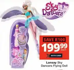 Checkers Lansay Sky Dancers Flying Doll offer