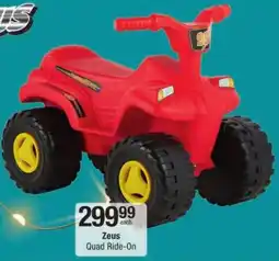 Checkers Zeus Quad Ride-On offer