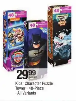 Checkers Kids' Character Puzzle Tower offer