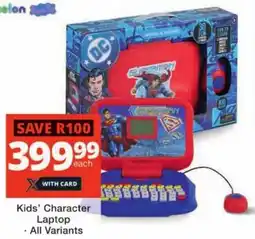 Checkers Kids' Character Laptop offer
