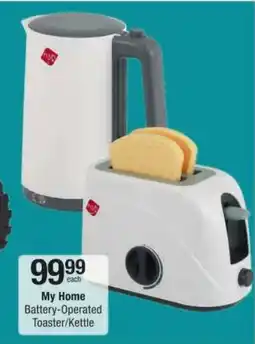 Checkers My Home Battery-Operated Toaster/ Kettle offer