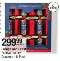 Checkers Forage and Feast Festive Luxury Crackers offer