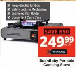 Checkers BushBaby Portable Camping Stove offer