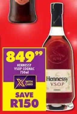 Shoprite Liquor Hennessy vsop cognac offer