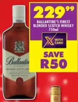 Shoprite Liquor Ballantine's finest blended scotch whisky offer