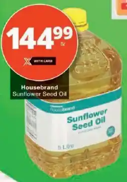 Checkers Hyper Housebrand Sunflower Seed Oil offer