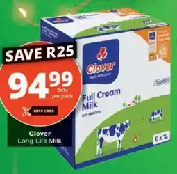 Checkers Hyper Clover Long Life Milk offer