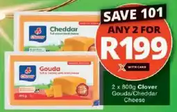 Checkers Hyper Clover Gouda/ Cheddar Cheese offer