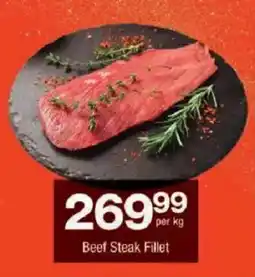 Checkers Hyper Beef Steak Fillet offer