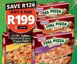 Checkers Hyper Dr. Oetker Ital Pizza Classic Frozen Pizza offer
