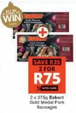 Checkers Hyper Eskort Gold Medal Pork Sausages offer