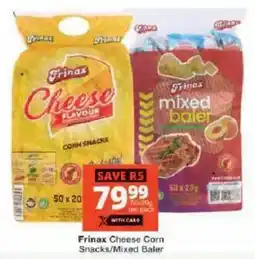 Checkers Hyper Frinax Cheese Corn Snacks/ Mixed Baler offer