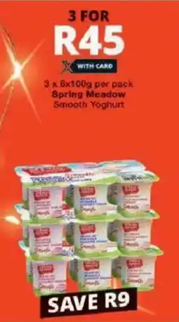 Checkers Hyper Spring Meadow Smooth Yoghurt offer
