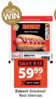Checkers Hyper Eskort Smoked/ Red Viennas offer