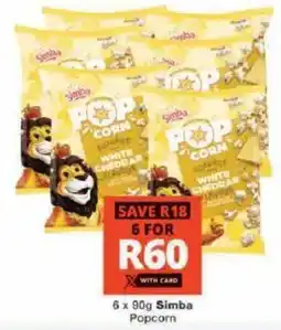 Checkers Hyper Simba Popcorn offer