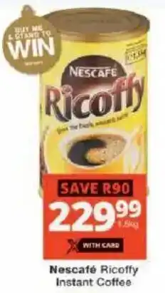 Checkers Hyper Nescafé Ricoffy Instant Coffee offer