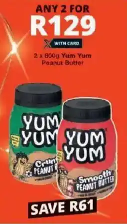 Checkers Hyper Yum Yum Peanut Butter offer