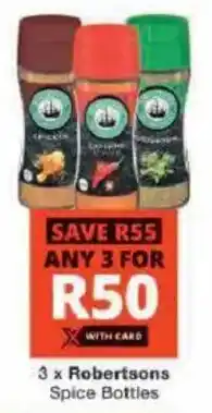 Checkers Hyper Robertsons Spice Bottles offer