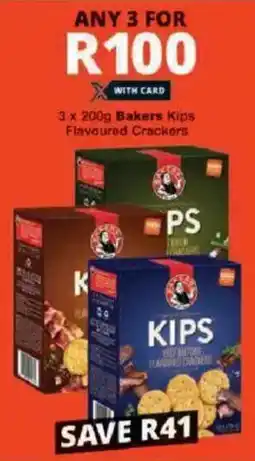 Checkers Hyper Bakers Kips Flavoured Crackers offer