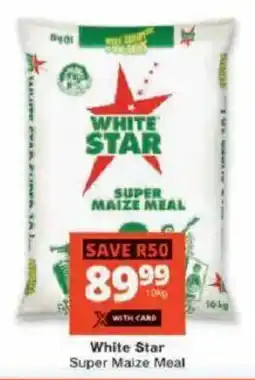 Checkers Hyper White Star Super Maize Meal offer
