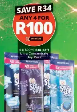 Checkers Hyper Sta-soft Ultra Concentrate Doy Pack offer