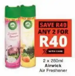 Checkers Hyper Airwick Air Freshener offer