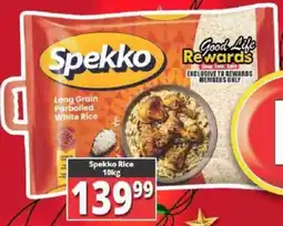 Big Save Spekko Rice offer