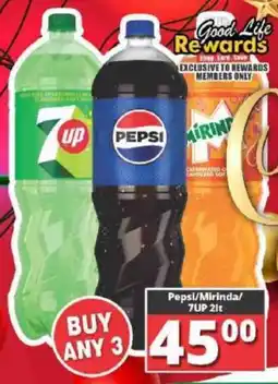 Big Save Pepsi/ Mirinda/ 7UP offer