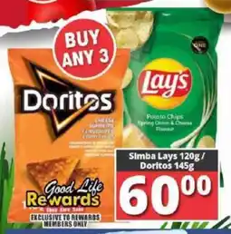 Big Save Simba Lays/ Doritos offer