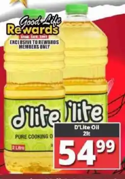 Big Save D'Lite Oil offer
