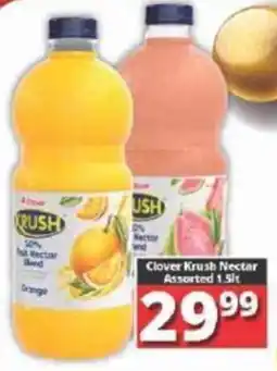 Big Save Clover Krush Nectar Assorted offer