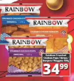 Big Save Rainbow Crumbed Chicken Pops/ Strips/ Burgers/ Nuggets offer