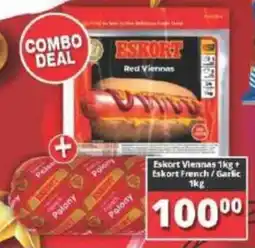 Big Save Eskort Viennas + Eskort French/ Garlic offer